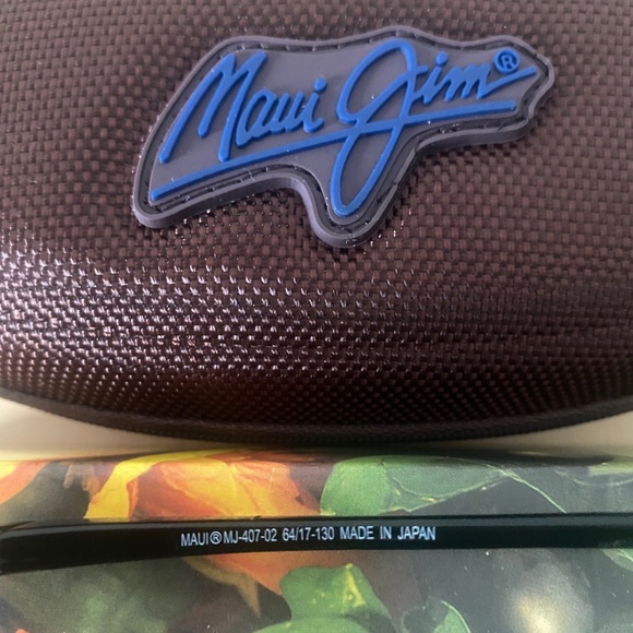 ✅New Maui Jim Ho’okipa Sport 407 Sunglasses Blue Hawaii - Picture 5 of 6